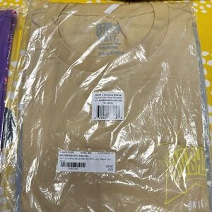 Brand New BAIT Cowboy Bebop Big Shot Tan / Yellow Long Sleeve Tee XXL